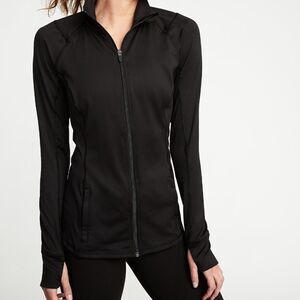 Old Navy Black Active Compressive Jacket